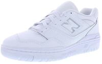 New Balance Men's BB550 Sneakers, White/White/White, 9.5 Medium US