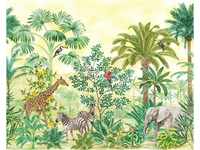 Komar Vlies Fototapete - Jungle Adventure - Größe: 350 x 280 cm (Breite x Höhe) -
