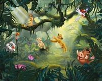 Komar Disney Vlies Fototapete - Lion King Hakuna Matata - Gr&ouml;&szlig;e: 350 x 280 cm