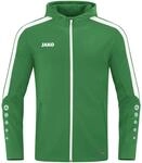 JAKO Kinder Kapuzenjacke Power, Sportgr&uuml;n, 128