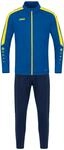 JAKO Kinder Trainingsanzug Polyester Power, Royal/Citro, 152
