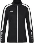 JAKO Damen Polyesterjacke Power, Schwarz, 40