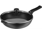 WMF Permadur Premium Wokpfanne 30 cm Induktion, Glasdeckel mit Dampf&ouml;ffnung, Wok