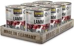 BELCANDO Baseline Nassfutter f&uuml;r Hunde, Lamm, 6X 800g Dose, 70% Fleisch f&uuml;r