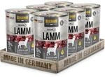 BELCANDO Baseline Nassfutter f&uuml;r Hunde, Lamm, 6X 400g Dose, 70% Fleisch f&uuml;r