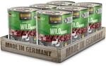 BELCANDO Baseline Nassfutter f&uuml;r Hunde, Wild & Ente, 6X 800g Dose, 70% Fleisch...