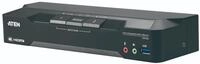 ATEN CM1942 2-Port 4K DP Dual Display Mini Matriv Boundless KVM