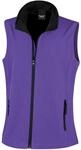 Result Damen R232f Bedruckbare Softshell-Bodywarmer
