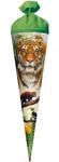 ROTH Schult&uuml;te Tiger 70 cm gro&szlig; - rund Rot(h)-Spitze - Zuckert&uuml;te Wildtier
