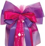 ROTH XXL Schult&uuml;tenschleife Purple Blooming - fertig gebunden ca. 63 x 32 cm -