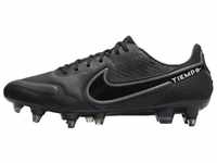 Nike Unisex Tiempo Legend 9 Elite Sg-Pro Ac Football Shoes, Black/Dk Smoke