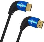 Oehlbach Shape Magic 90 UHD - 8K Ultra High Speed 2.1 HDMI-Kabel - Zertifiziert 48