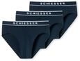Schiesser Herren 3 Pack Slips Bio Baumwolle Multipack - 95/5 Organic,