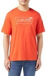 Levi's Herren Ss Relaxed Fit Tee T-Shirt,Outline Red Clay,M