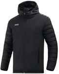 JAKO Kinder Stadionjacke Team, Schwarz, 140