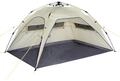 Uquip Strandmuschel Buzzy boulder I 150 x 110 x 215 cm I UPF 50+ Strandzelt zum
