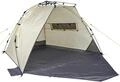 Uquip Strandmuschel Speedy boulder I 150 x 115 x 200 cm I UPF 50+ Strandzelt zum
