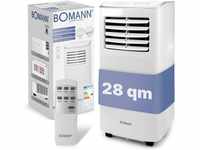 Bomann® Klimaanlage | mobiles Klimagerät leise 7.000 BTU Kühlleistung | mit