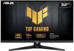 ASUS TUF Gaming VG32UQA1A &ndash; 31,5 Zoll 4K UHD Monitor &ndash; 160 Hz, 1ms MPRT, FreeSync