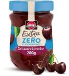 Schwartau Extra Zero Schwarzkirsche | Ohne Zuckerzusatz | 15 kcal pro 25g | 280 g