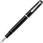 Pelikan F&uuml;llhalter Classic 205, Schwarz, Feder F (fein), hochwertiger