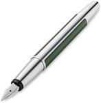 Pelikan F&uuml;llhalter Pura P40, Waldgr&uuml;n, Feder F (fein), hochwertiger Patronenf&uuml;ller