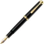 Pelikan F&uuml;llhalter Souver&auml;n 800, Schwarz, Feder EF (extra-fein), hochwertiger