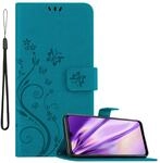 Cadorabo H&uuml;lle kompatibel mit Honor 10 LITE/Huawei P SMART 2019 Blumen Design aus