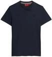 Superdry Herren Essential T-Shirt aus Bio-Baumwolle mit Logo Finster Marineblau M