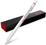rOtring 600 Kugelschreiber | mittlere Spitze | Schwarze Tinte | perlwei&szlig;er Schaft 