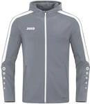 JAKO Damen Kapuzenjacke Power, Steingrau, 44