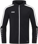 JAKO Herren Kapuzenjacke Power, Schwarz, M