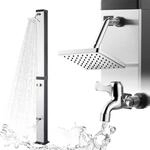 Strattore Solardusche Gartendusche 40 Liter - Warmes Wasser max. 60&deg;C - Ohne
