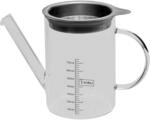 Lurch 70200 Fett-Trenn-Kanne aus hitzebest&auml;ndigem Borosilikatglas 0,75l, Transparent