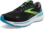 Brooks 1103911D006 Adrenaline GTS 23 Sneaker Herren Black/Hawaiian Ocean/Green EU 44