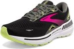 Brooks 1203811B037 Adrenaline GTS 23 Sneaker Damen Black/Gunmetal/Sharp Green EU 38