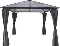 Primaster Ersatzdach f&uuml;r Pavillon Boston 295 x 295 cm schwarz-braun Pavillon- &