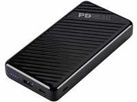 Vivanco PBVV20000PDBK Powerbank 20000 mAh Li-Ion USB-C® Schwarz