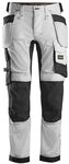 Snickers Workwear Unisex Pants, White, 46