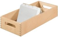 HAN Holz-Karteirog F&uuml;r 1500 DIN A6 Quer Karteikarten Inkl. 1...