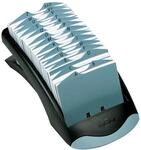 Durable Adresskartei TelIndex desk mit 500 Karteikarten, 1 St&uuml;ck, schwarz, 241201