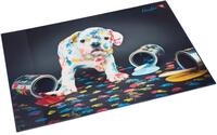 L&auml;ufer 46652 Schreibtischunterlage Bunter Hund, 53x40 cm, rutschfeste