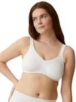 Naturana Damen Soft Cup Minimser BH Minimizer, Wei&szlig;, 46B, wei&szlig;, 105B