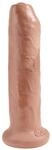 King Cock 7" Uncut, Tan, 7 Zoll