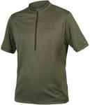 Endura Hummvee Ray II Kurzarm Jersey f&uuml;r Herren, Olivgr&uuml;n, XS