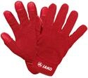 JAKO Unisex Feldspielerhandschuhe Fleece, Rot, 7