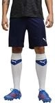 PUMA mens Shorts, Peacoat-Puma White, XL