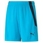 PUMA Unisex Baby Teamliga Shorts Jr, Blau, 140