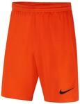 Nike Jungen Y Nk Df Park Iii Short Nb Kurze Hose, Safety Orange/Black, M EU