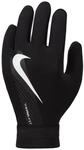 Nike Enfant Gants Academy Therma-Fit, Schwarz/Schwarz/Wei&szlig;, DQ6066-010, S